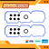 Rocker Cover Gasket Set - VN VP VR VS VT VX VY V6 - 24503937